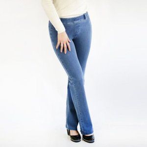 Betabrand yoga denim ligth wash size XL petite